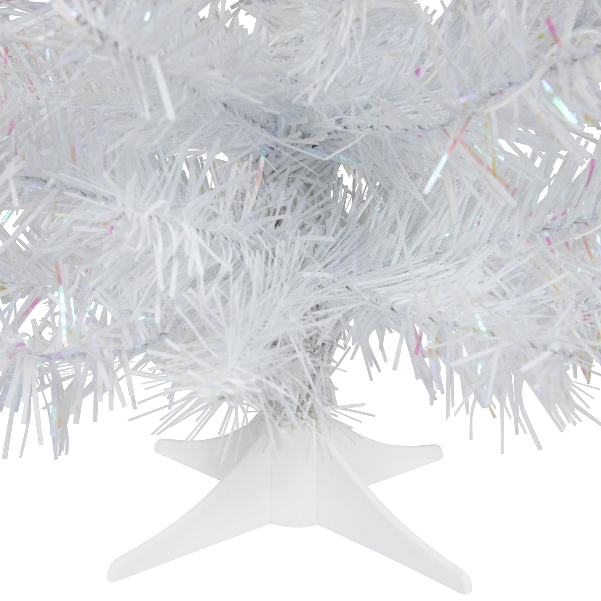 1.5 FT White Iridescent Spruce Artificial Christmas Tree - Unlit