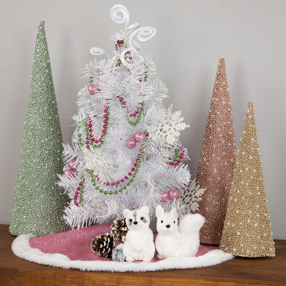 1.5 FT White Iridescent Spruce Artificial Christmas Tree - Unlit