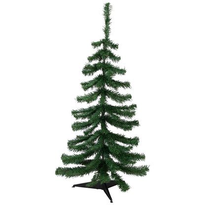 Medium Mixed Green Pine Artificial Christmas Tree - 3' - Unlit